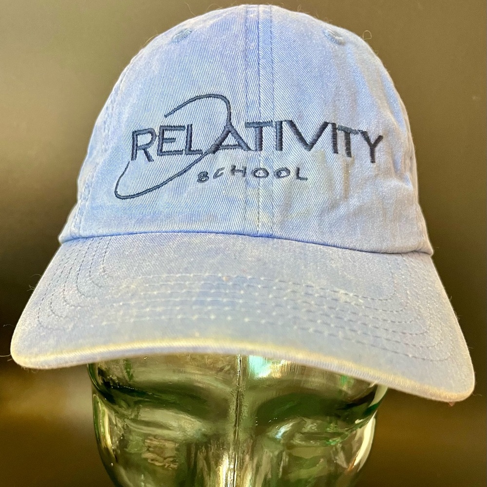 Relativity Film School Hollywood Port Authority Blue Adjustable Cotton Cap